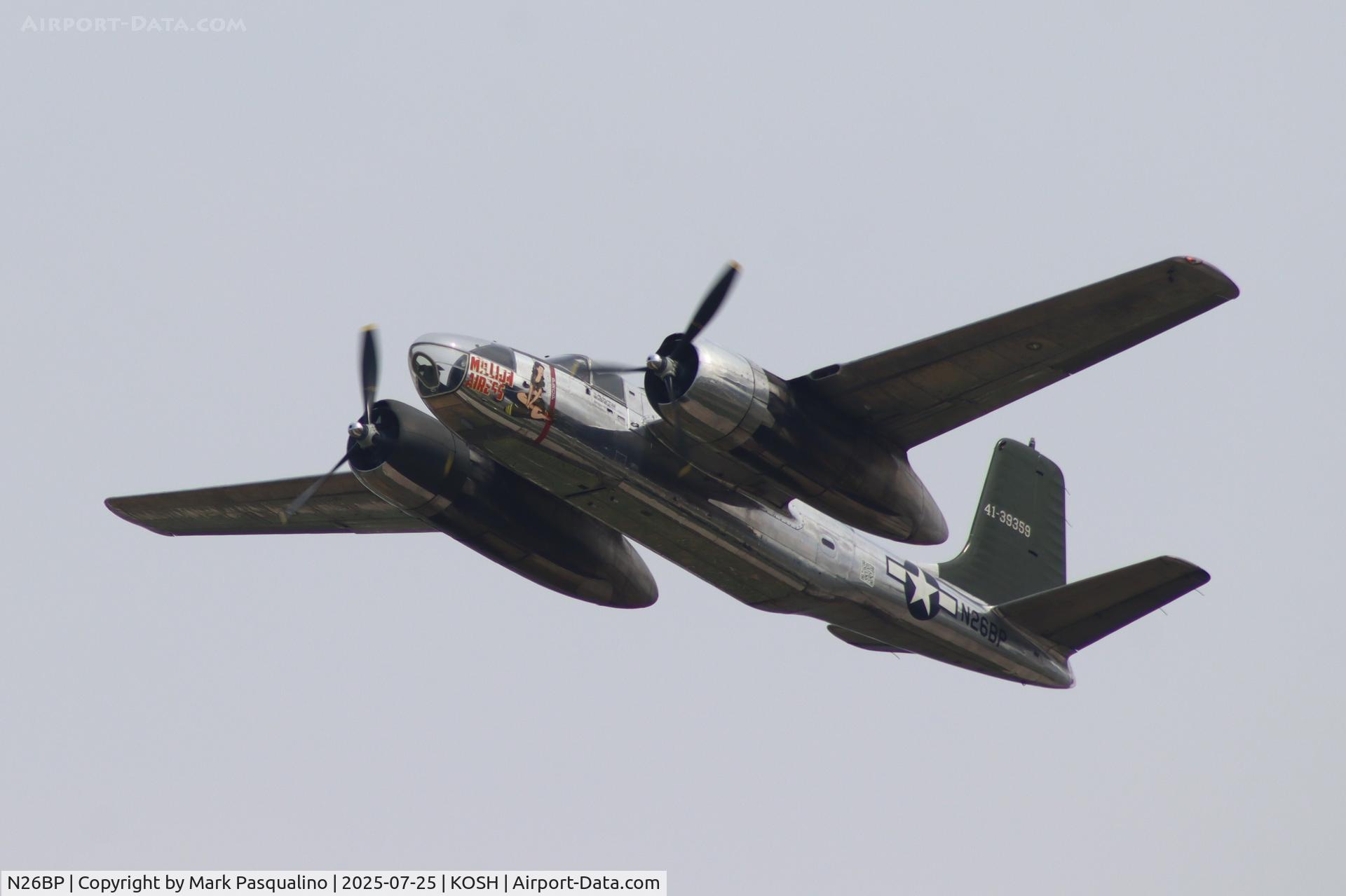 N26BP, 1944 Douglas A-26B Invader Invader C/N 7072, Douglas A-26B