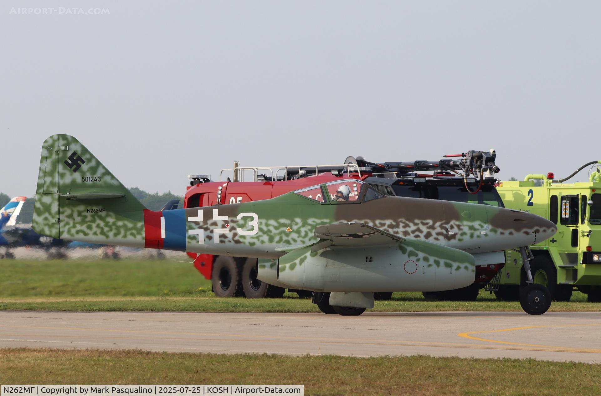 N262MF, Messerschmitt Me-262A/B-1C Schwalbe Replica C/N 501243, Messerschmitt Me-262A/B-1C (Replica)
