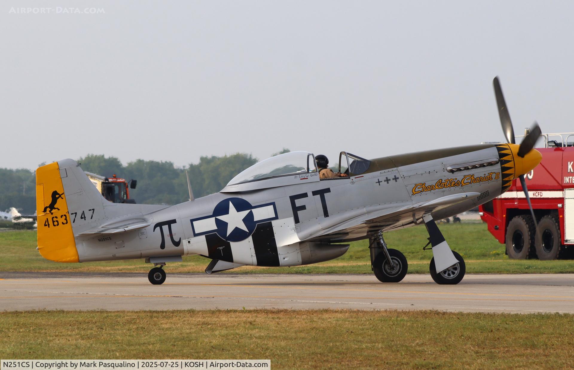 N251CS, North American F-51D Mustang C/N 44-74977N, North American P-51D