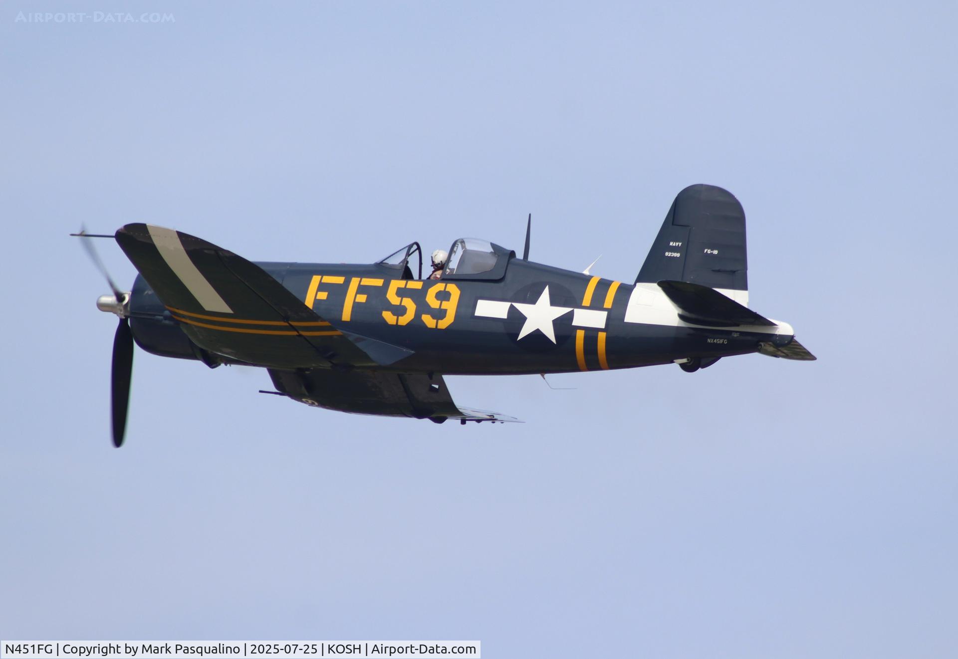 N451FG, 1945 Goodyear FG-1D Corsair C/N 3660, Goodyear FG-1D