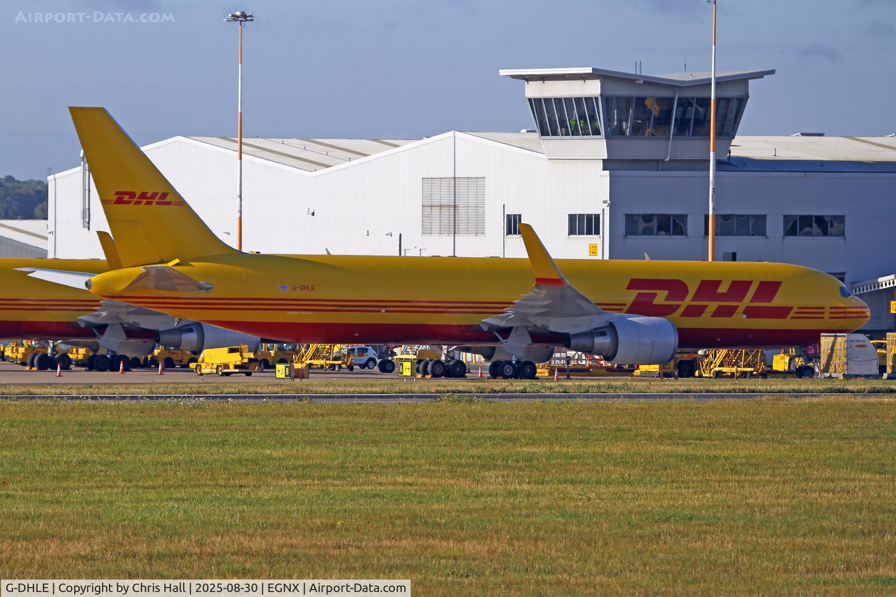 G-DHLE, 2009 Boeing 767-3JHF C/N 37805, East Midlands
