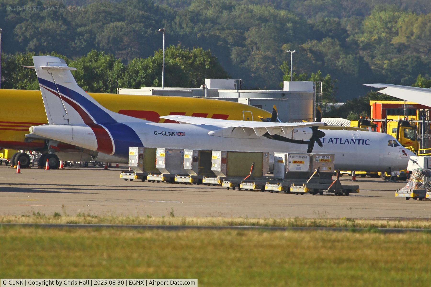 G-CLNK, 1989 ATR 72-201 C/N 147, East Midlands