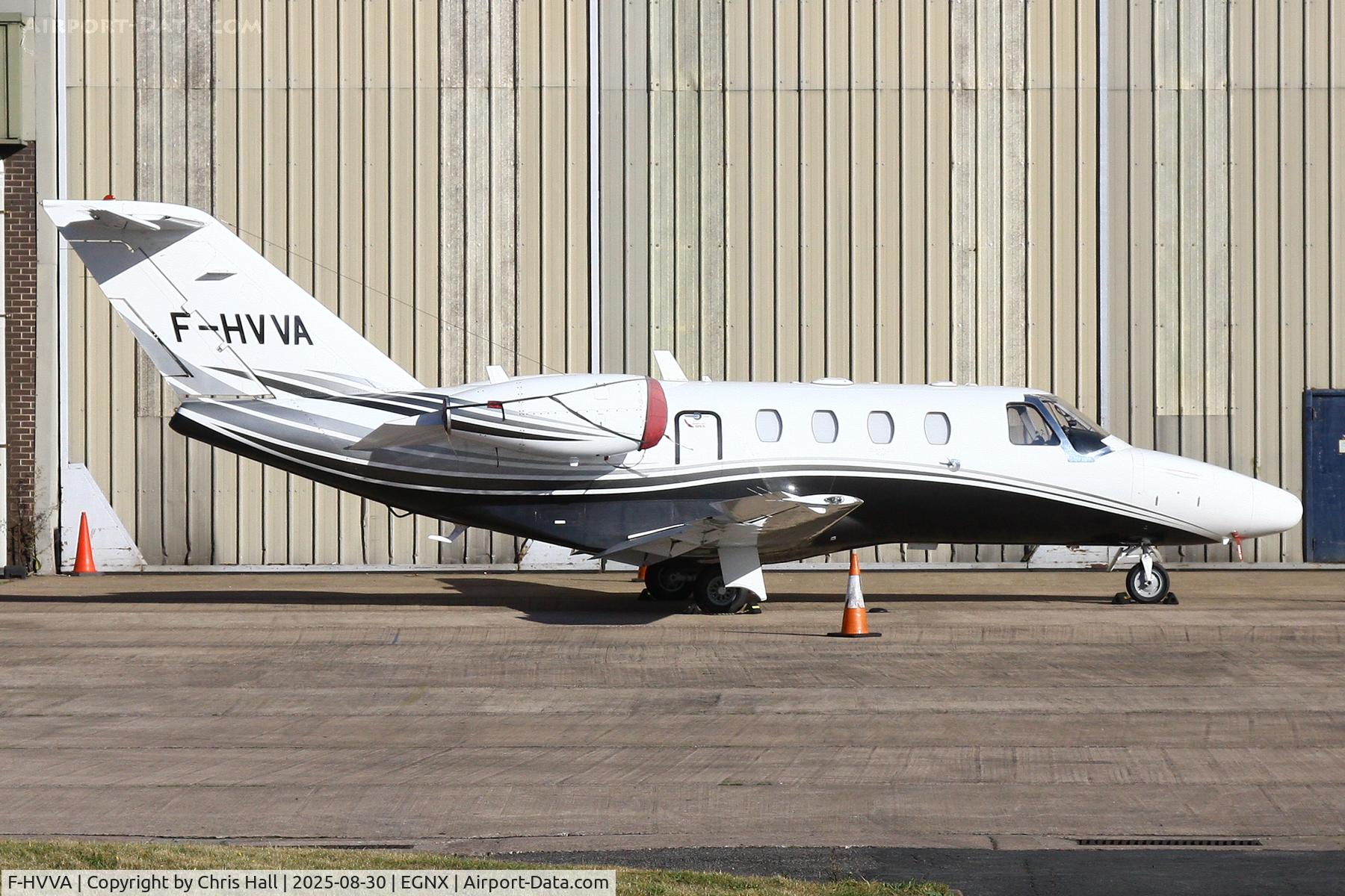 F-HVVA, 2006 Cessna 525 CitationJet CJ1+ C/N 525-0612, East Midlands