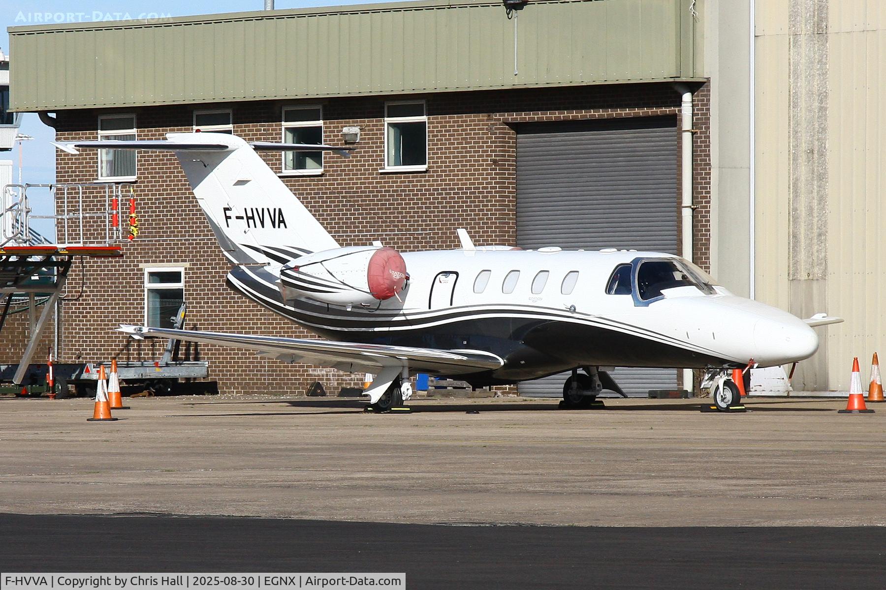 F-HVVA, 2006 Cessna 525 CitationJet CJ1+ C/N 525-0612, East Midlands