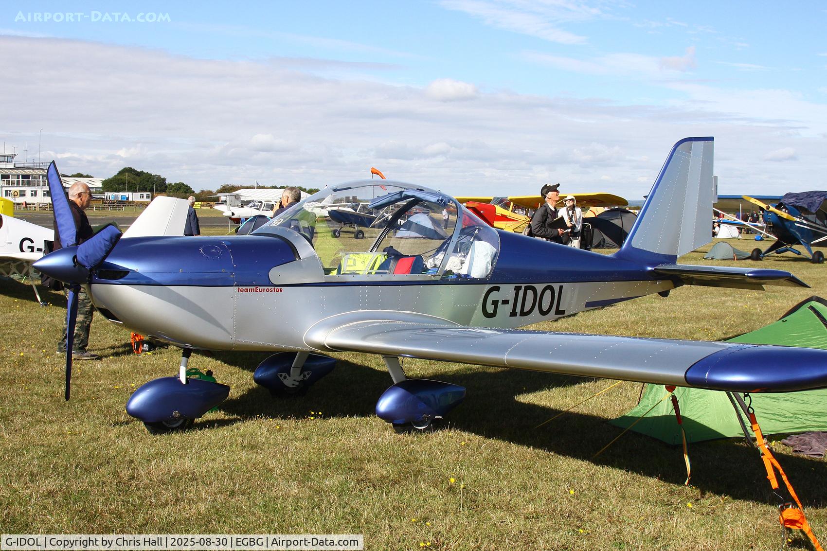 G-IDOL, 2007 Aerotechnik EV-97 Eurostar C/N PFA 315-14549, LAA Rally 2025, Leicester