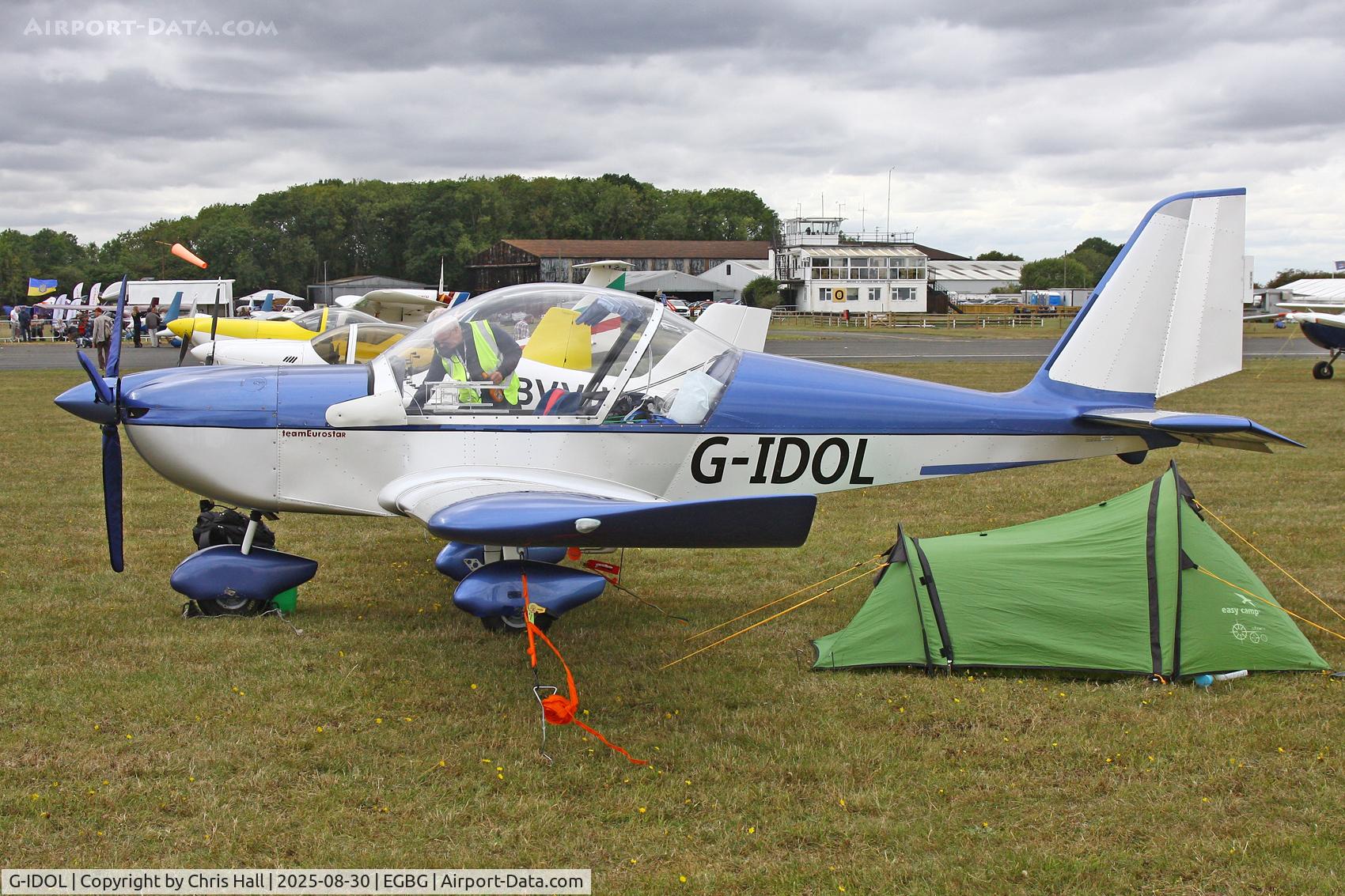 G-IDOL, 2007 Aerotechnik EV-97 Eurostar C/N PFA 315-14549, LAA Rally 2025, Leicester