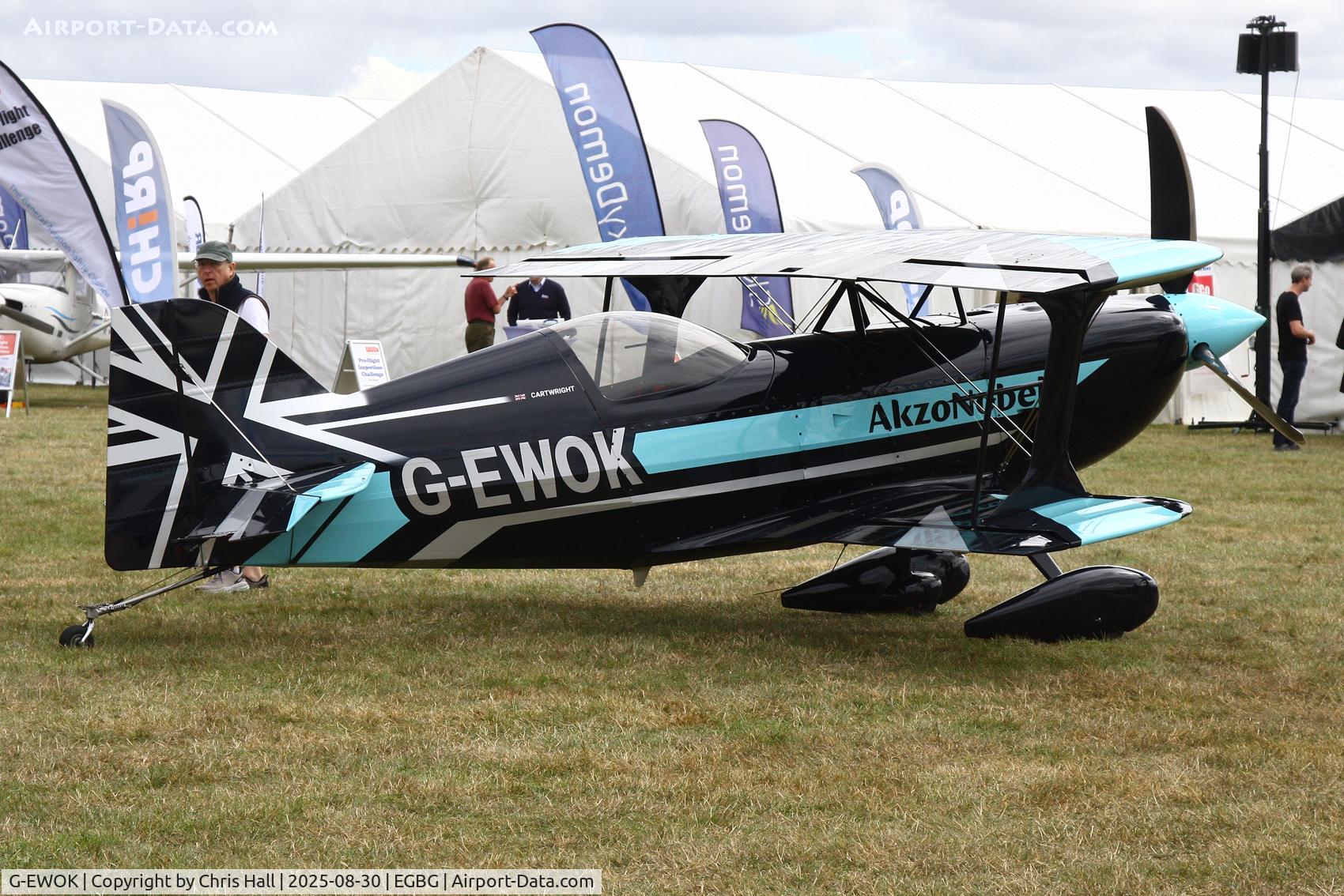 G-EWOK, 2022 Pitts S-1-11B Super Stinker C/N LAA 273-15364, LAA Rally 2025, Leicester