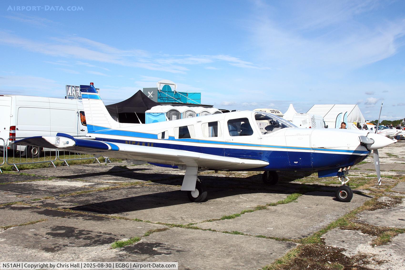 N51AH, 1984 Piper PA-32R-301 C/N 32R-8413017, LAA Rally 2025, Leicester