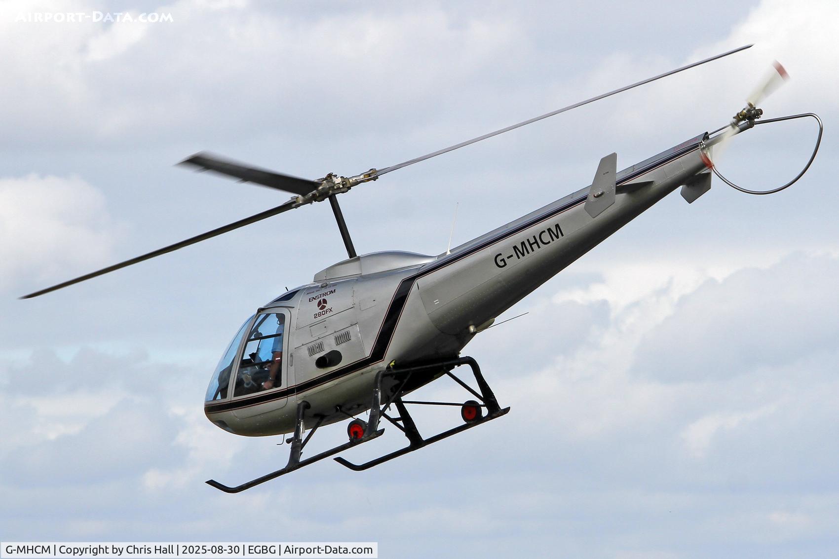 G-MHCM, 1990 Enstrom 280FX Shark C/N 2052, LAA Rally 2025, Leicester