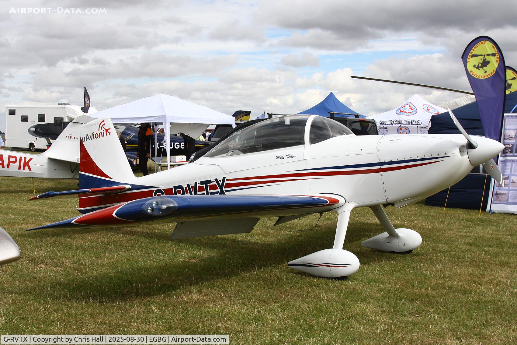 G-RVTX, 2008 Van's RV-8 C/N 82517, LAA Rally 2025, Leicester