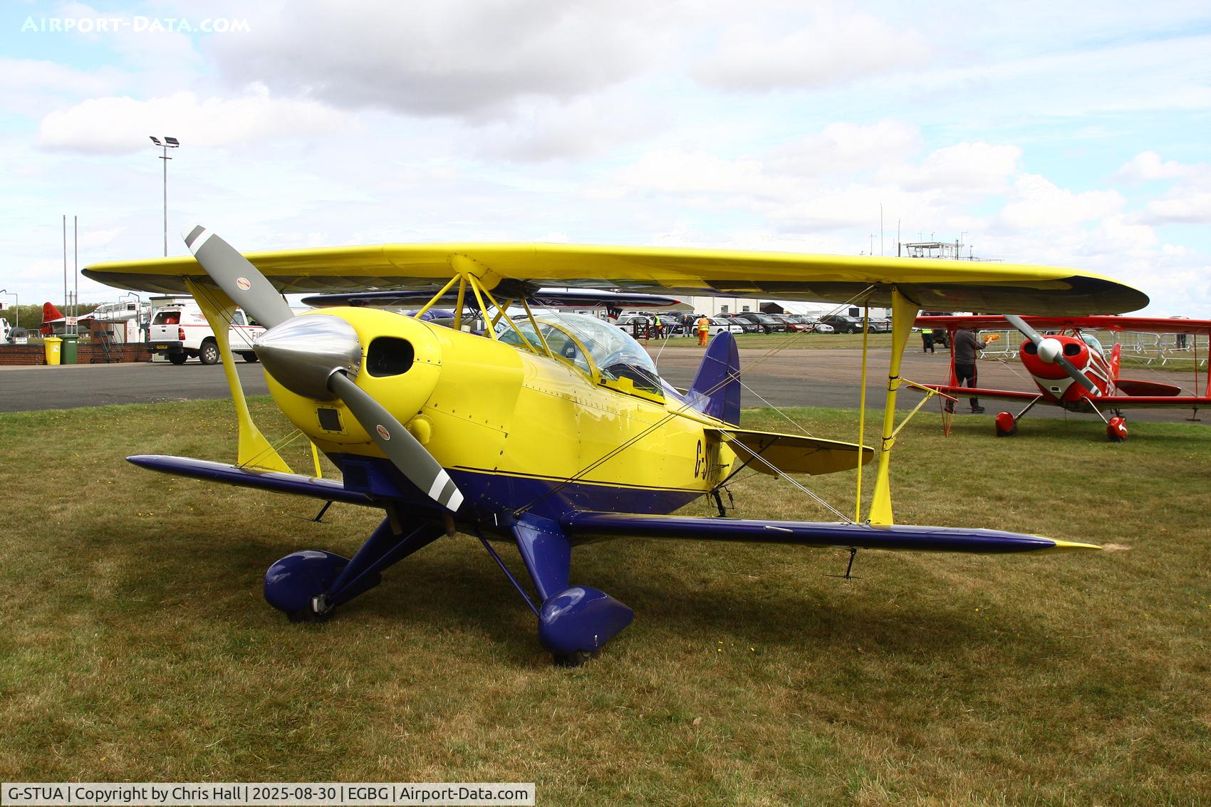 G-STUA, 1978 Aerotek Pitts S-2A Special C/N 2164, LAA Rally 2025, Leicester