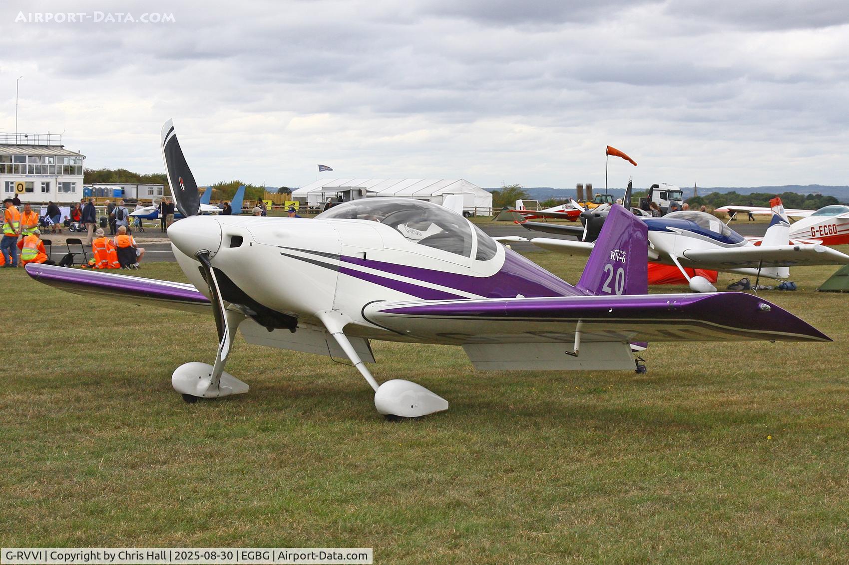 G-RVVI, 2000 Vans RV-6 C/N PFA 181-12418, LAA Rally 2025, Leicester
