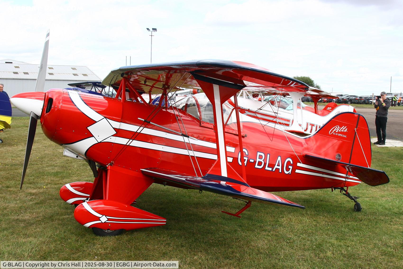 G-BLAG, 1984 Pitts S-1D Special C/N PFA 009-10195, LAA Rally 2025, Leicester