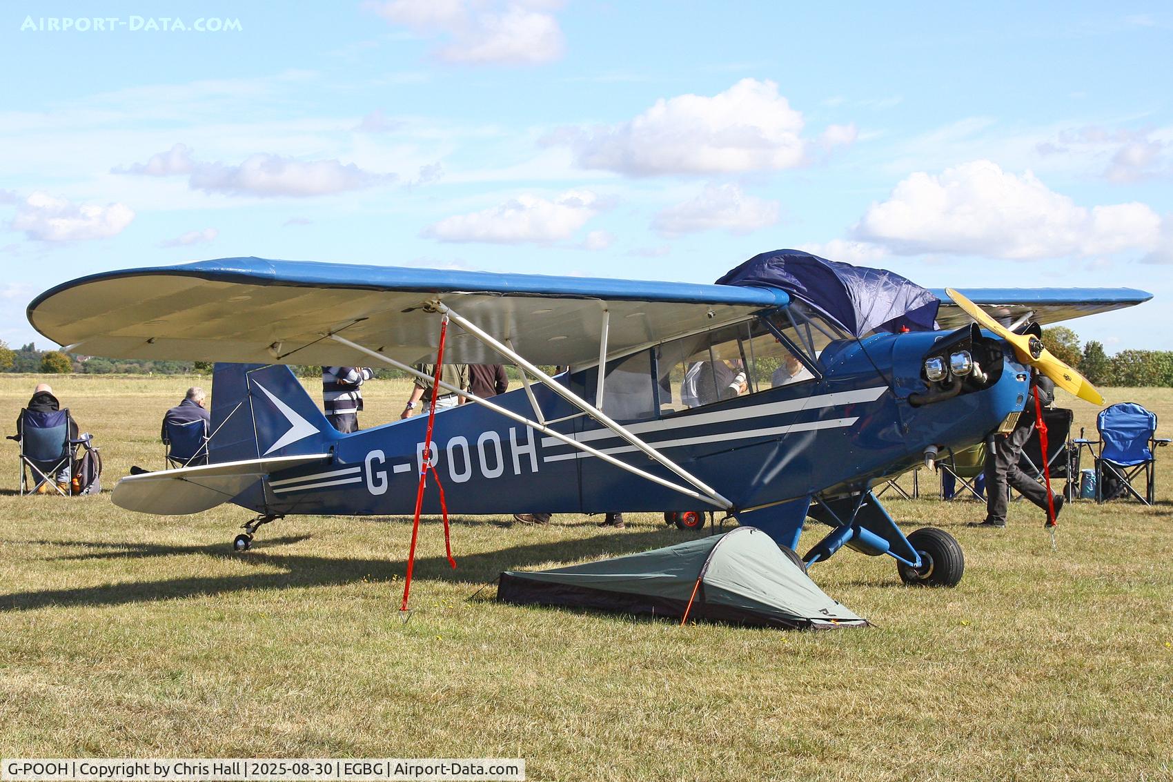 G-POOH, 1941 Piper J3C-65 Cub Cub C/N 6932, LAA Rally 2025, Leicester