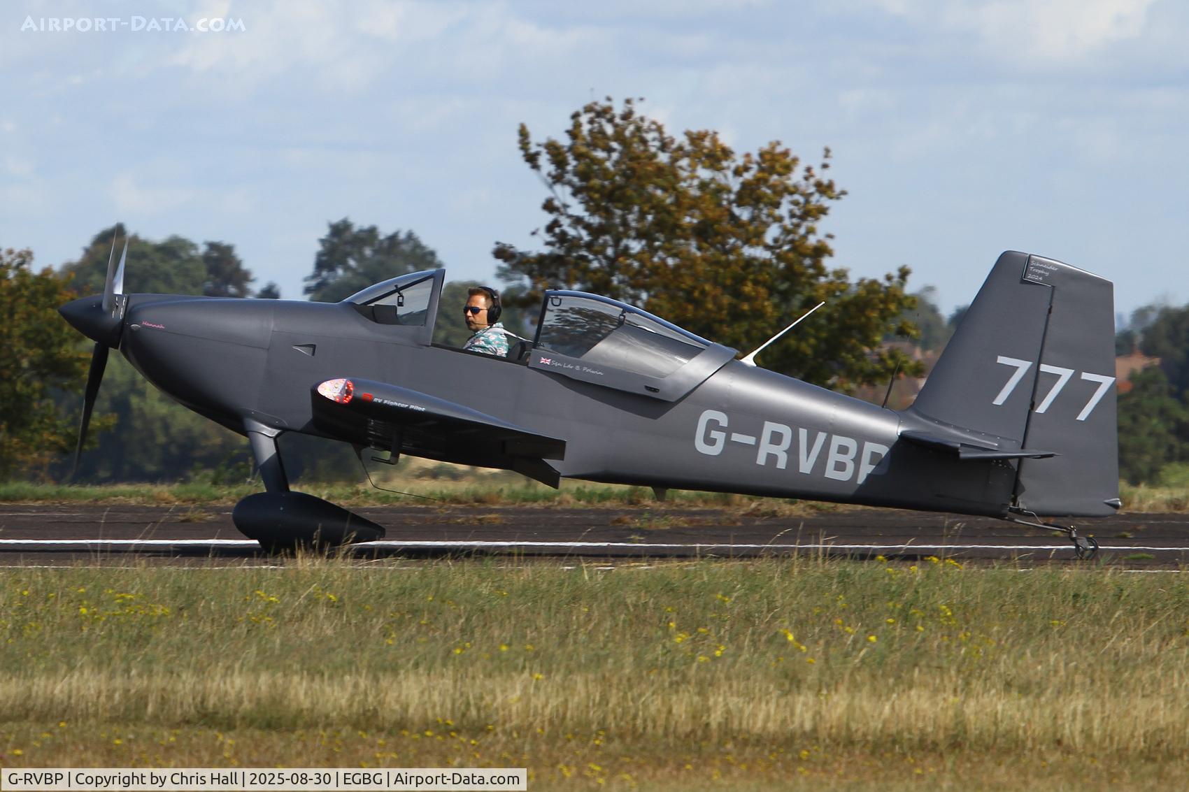 G-RVBP, 2018 Vans RV-7 C/N LAA 323-15569, LAA Rally 2025, Leicester