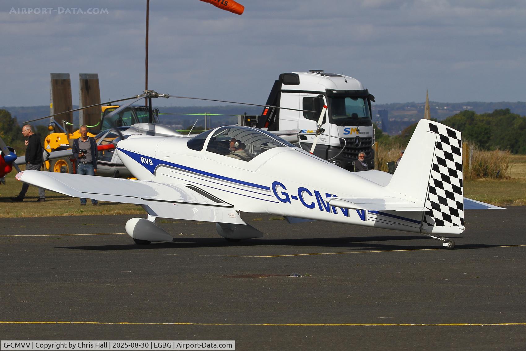 G-CMVV, 2024 Vans RV-9 C/N LAA 320-15423, LAA Rally 2025, Leicester