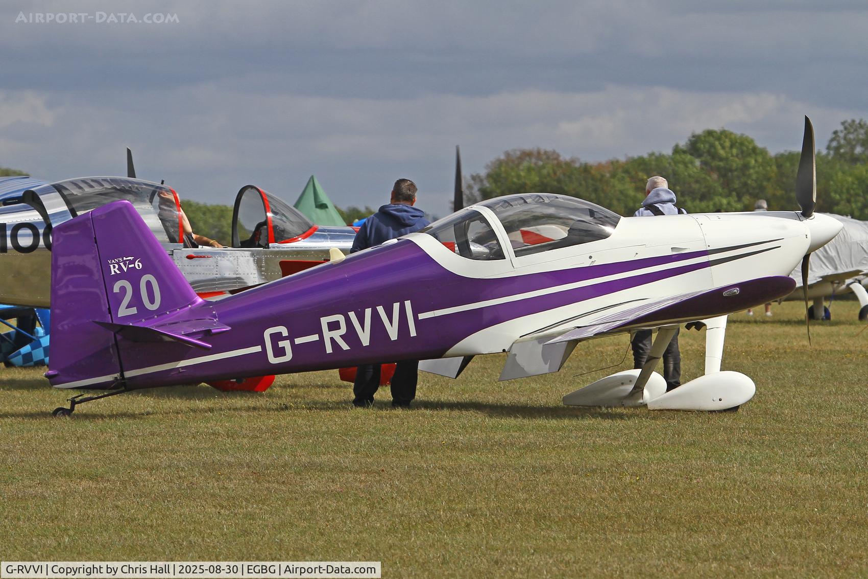 G-RVVI, 2000 Vans RV-6 C/N PFA 181-12418, LAA Rally 2025, Leicester