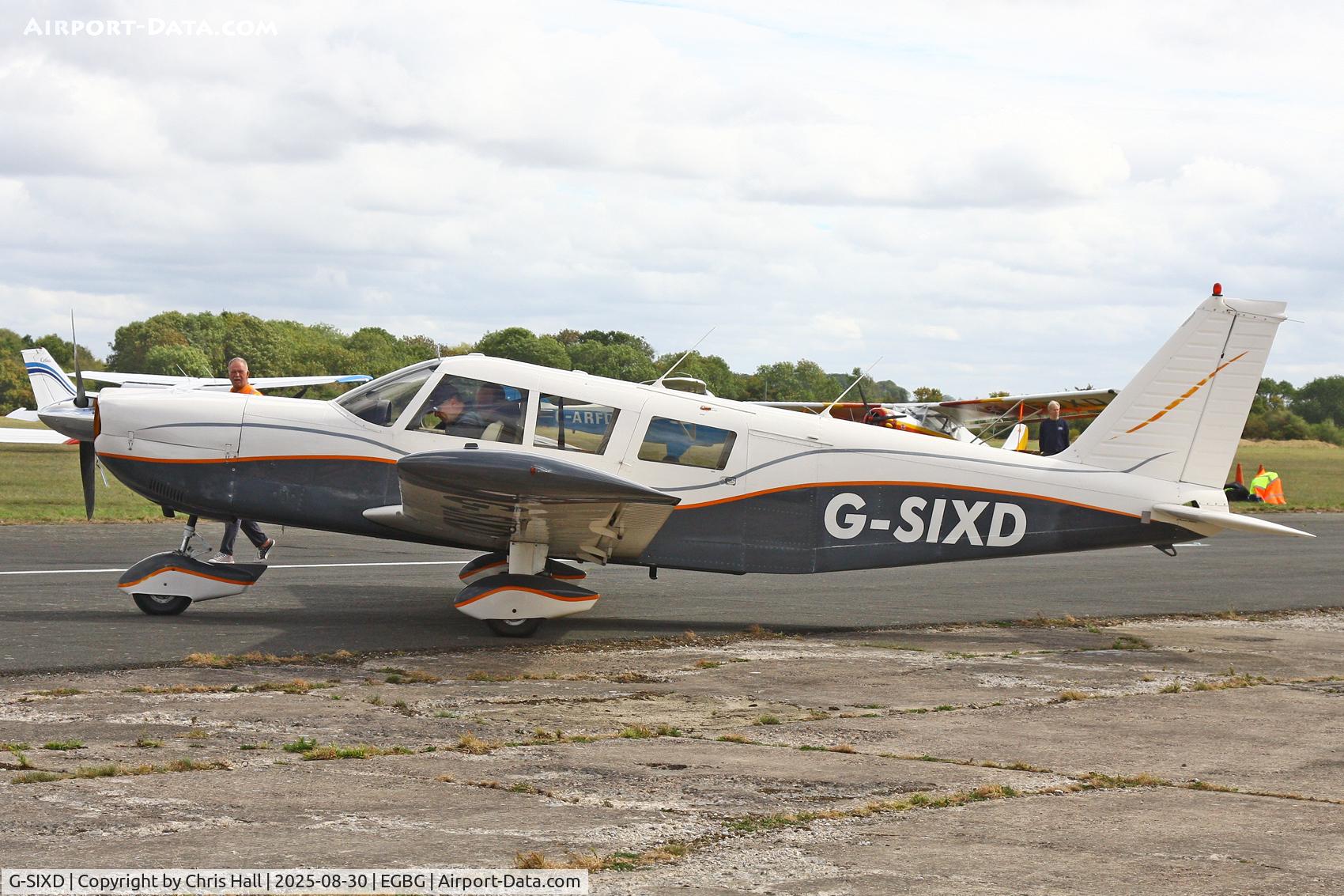 G-SIXD, 1970 Piper PA-32-300 Cherokee Six Cherokee Six C/N 32-7140007, LAA Rally 2025, Leicester