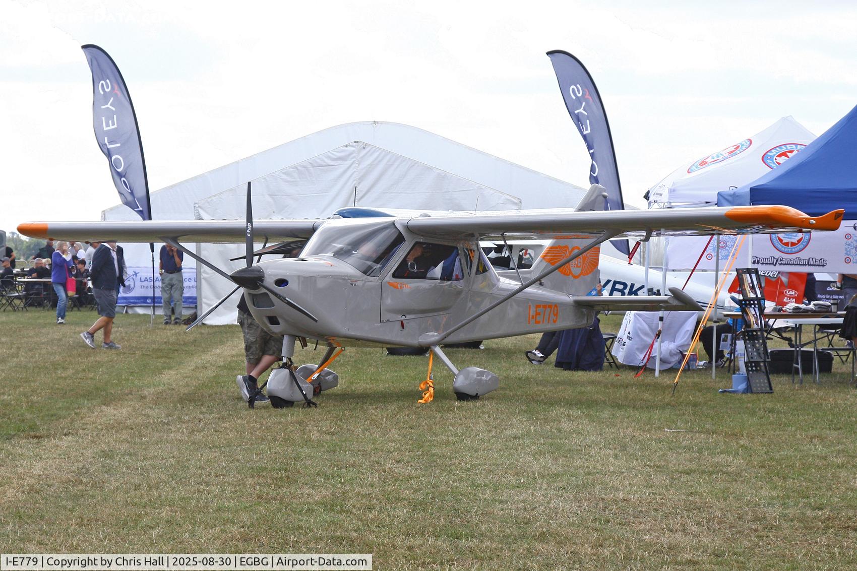 I-E779, Groppo G70 600 C/N unknown I-E779, LAA Rally 2025, Leicester