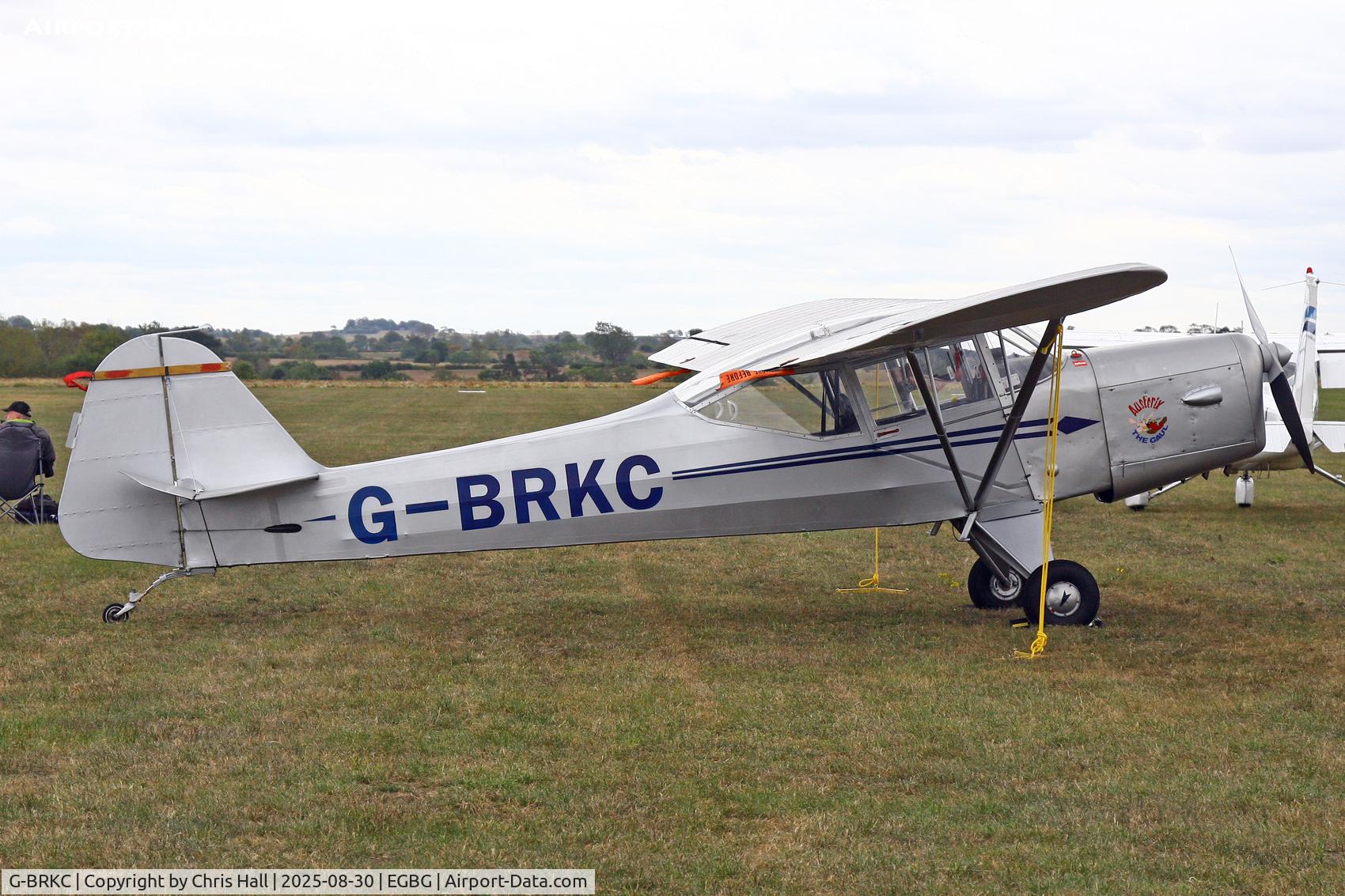 G-BRKC, Auster J-1 Autocrat C/N 2749, LAA Rally 2025, Leicester