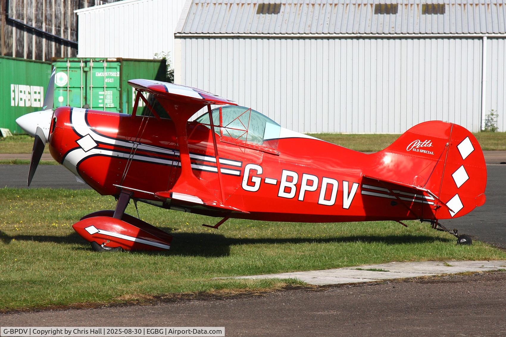 G-BPDV, 1970 Pitts S-1S Special C/N 27P, LAA Rally 2025, Leicester