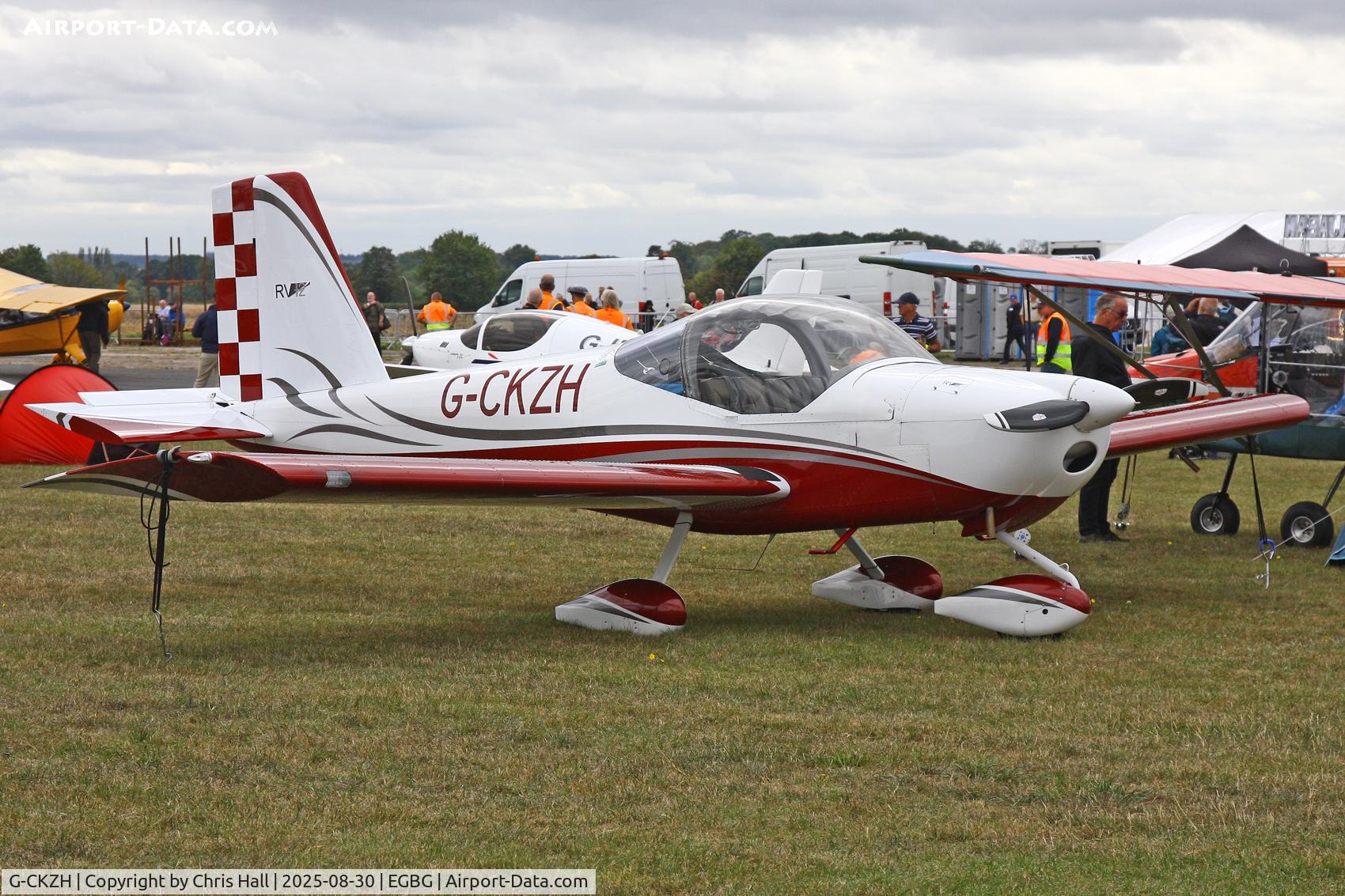 G-CKZH, 2016 Vans RV-12 C/N 120921, LAA Rally 2025, Leicester