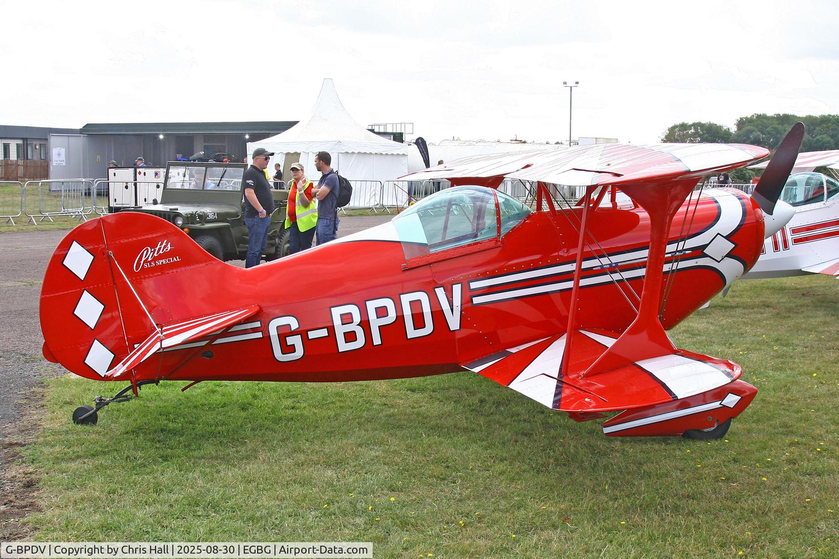 G-BPDV, 1970 Pitts S-1S Special C/N 27P, LAA Rally 2025, Leicester
