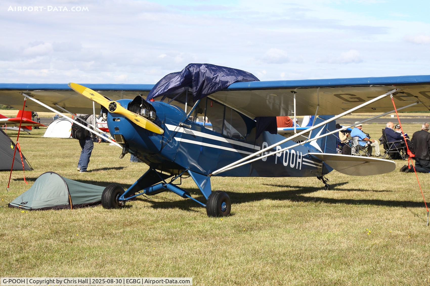 G-POOH, 1941 Piper J3C-65 Cub Cub C/N 6932, LAA Rally 2025, Leicester