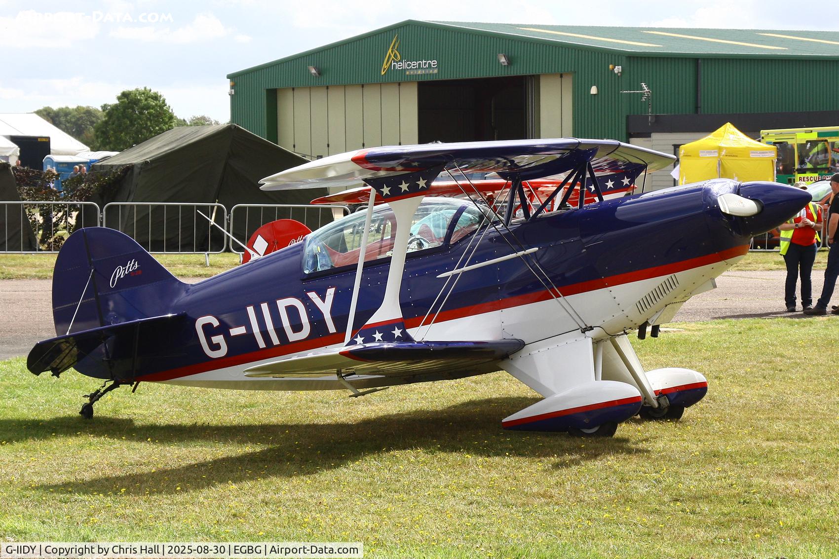 G-IIDY, 1982 Aerotek Pitts S-2B Special C/N 5000, LAA Rally 2025, Leicester
