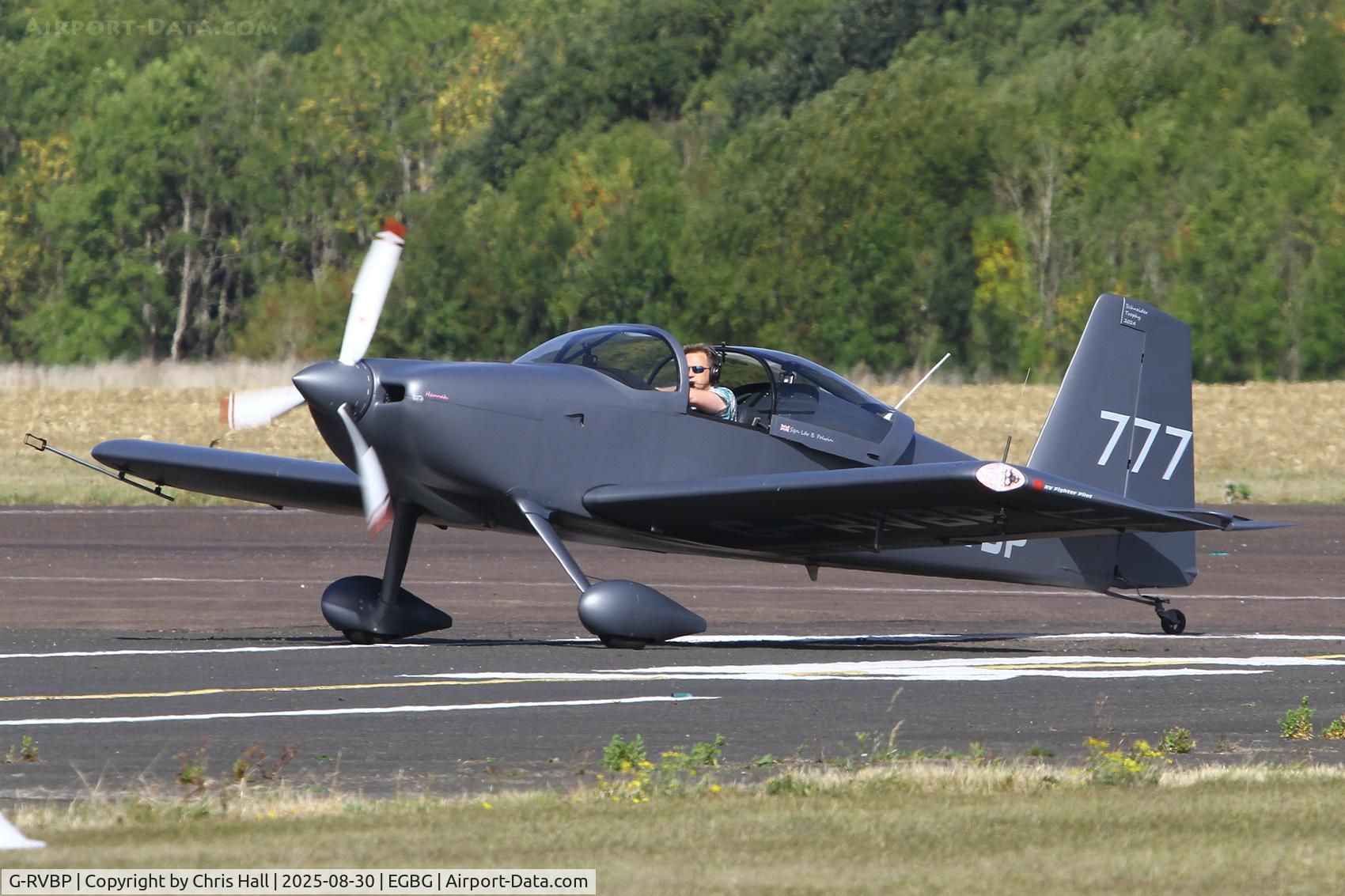 G-RVBP, 2018 Vans RV-7 C/N LAA 323-15569, LAA Rally 2025, Leicester