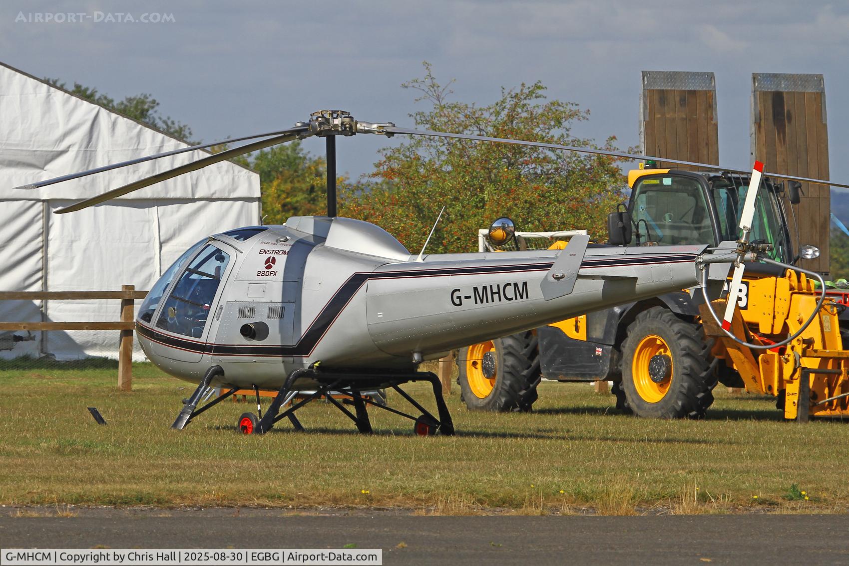 G-MHCM, 1990 Enstrom 280FX Shark C/N 2052, LAA Rally 2025, Leicester