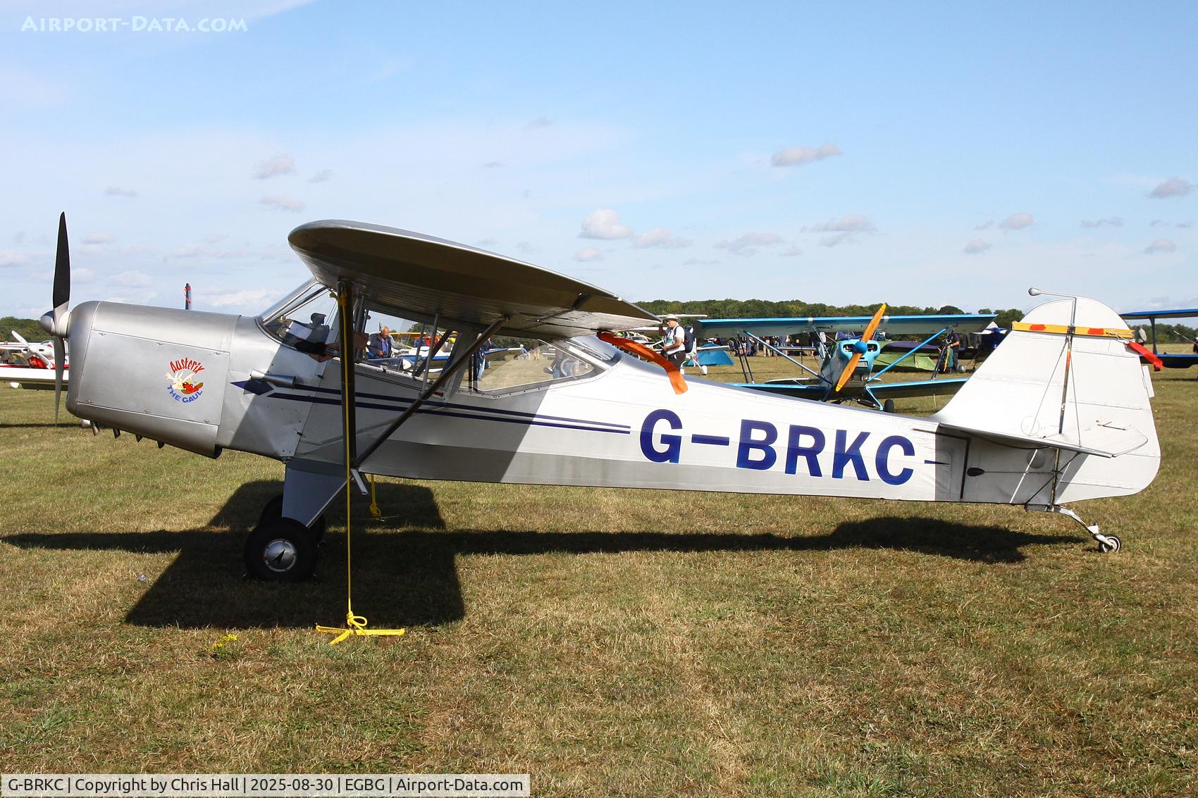 G-BRKC, Auster J-1 Autocrat C/N 2749, LAA Rally 2025, Leicester