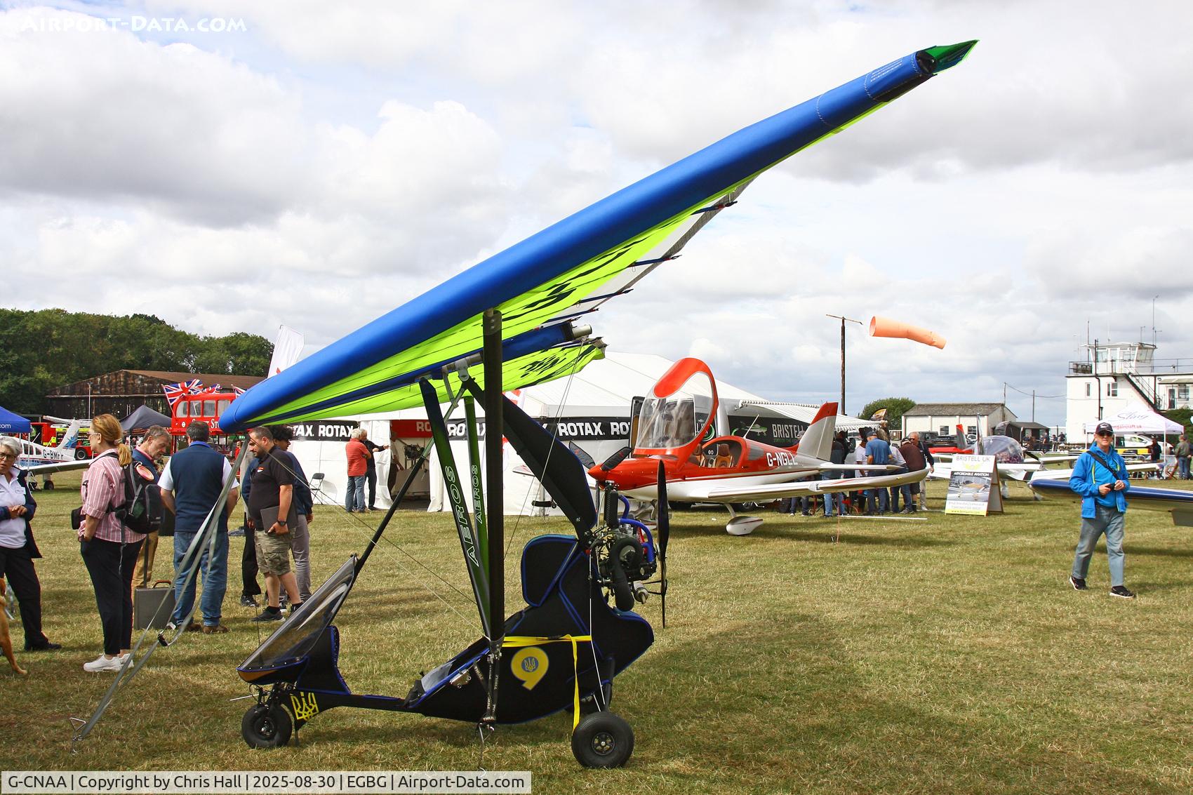 G-CNAA, 2025 Flylight Airsports Nine C/N DA301, LAA Rally 2025, Leicester