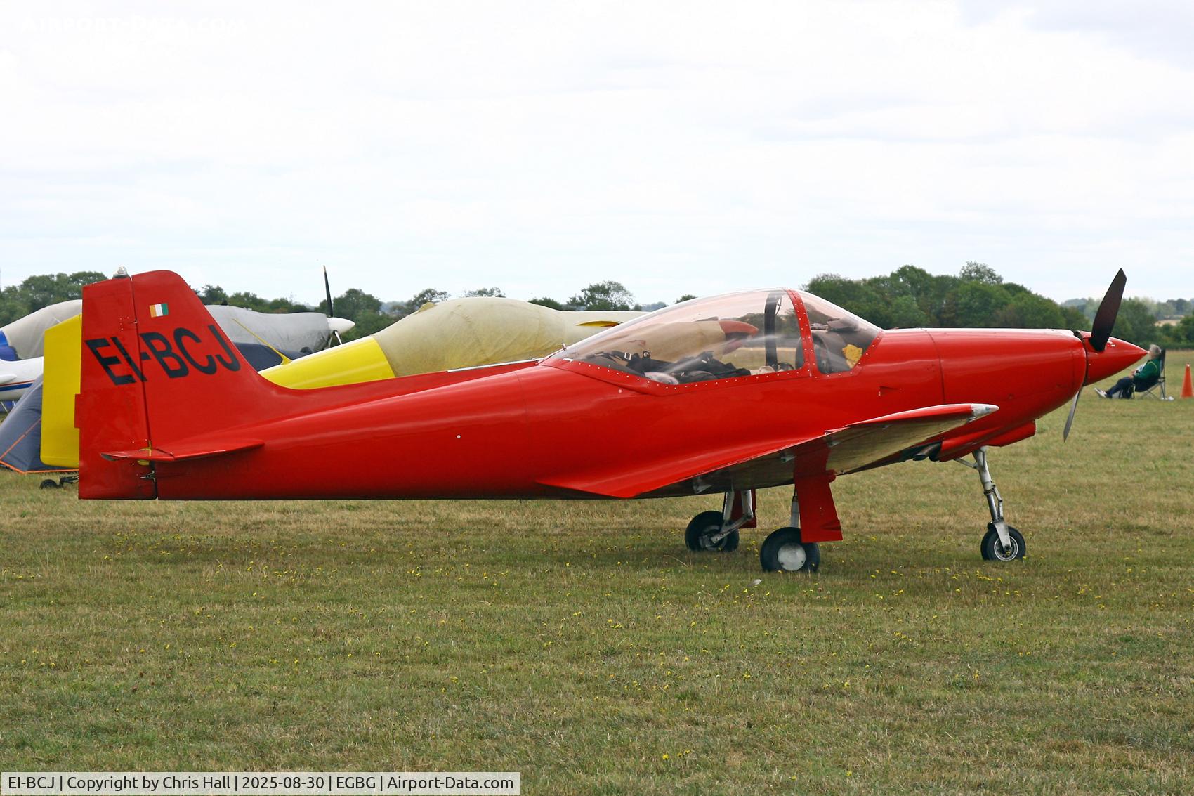 EI-BCJ, 1959 Aeromere F-8L Falco III C/N 204, LAA Rally 2025, Leicester