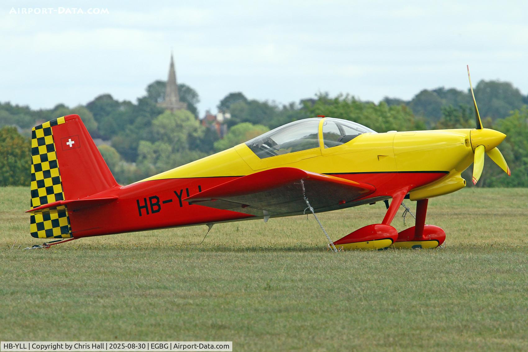 HB-YLL, 2005 Vans RV-6 C/N 25685, LAA Rally 2025, Leicester