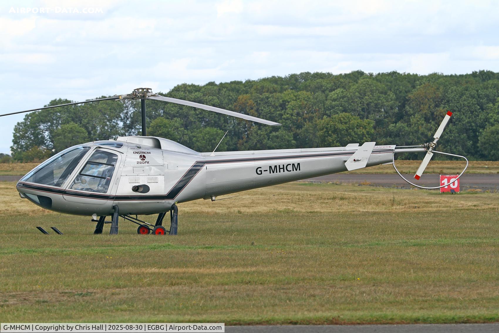 G-MHCM, 1990 Enstrom 280FX Shark C/N 2052, LAA Rally 2025, Leicester
