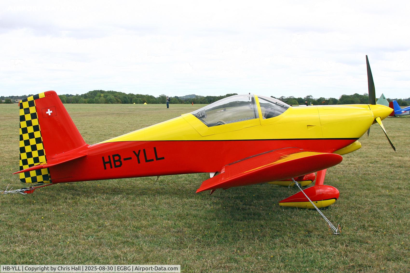 HB-YLL, 2005 Vans RV-6 C/N 25685, LAA Rally 2025, Leicester