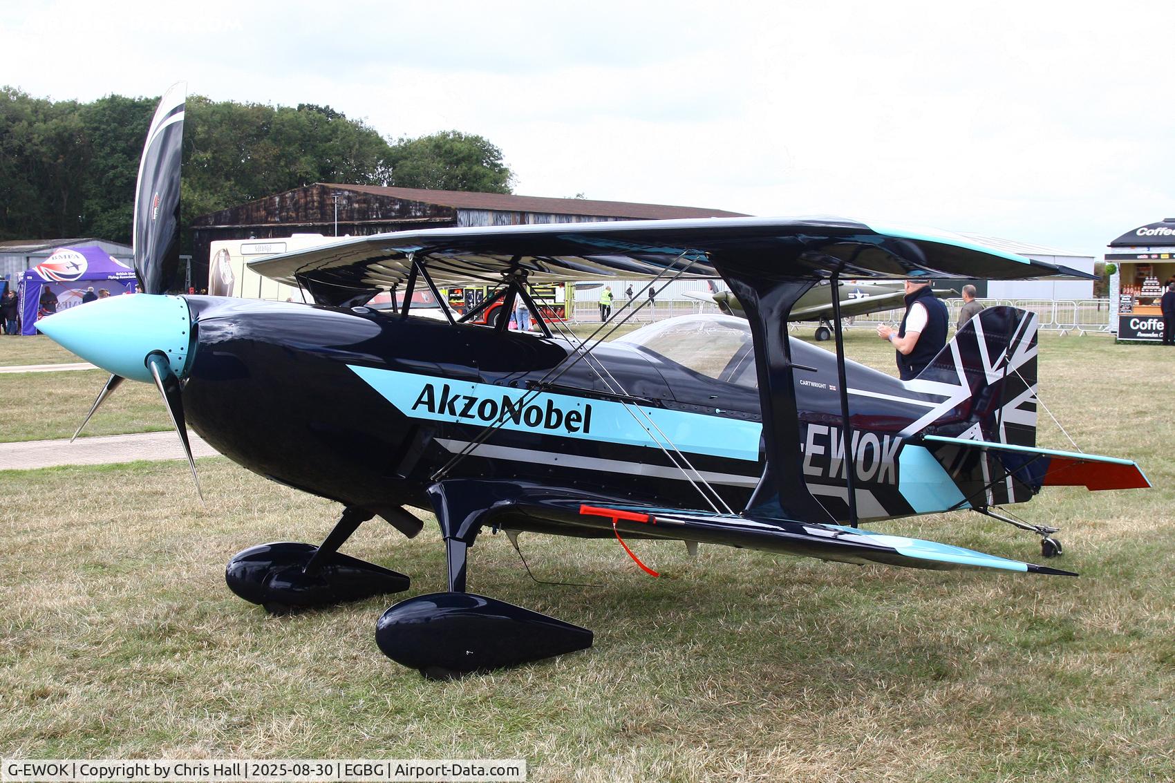 G-EWOK, 2022 Pitts S-1-11B Super Stinker C/N LAA 273-15364, LAA Rally 2025, Leicester