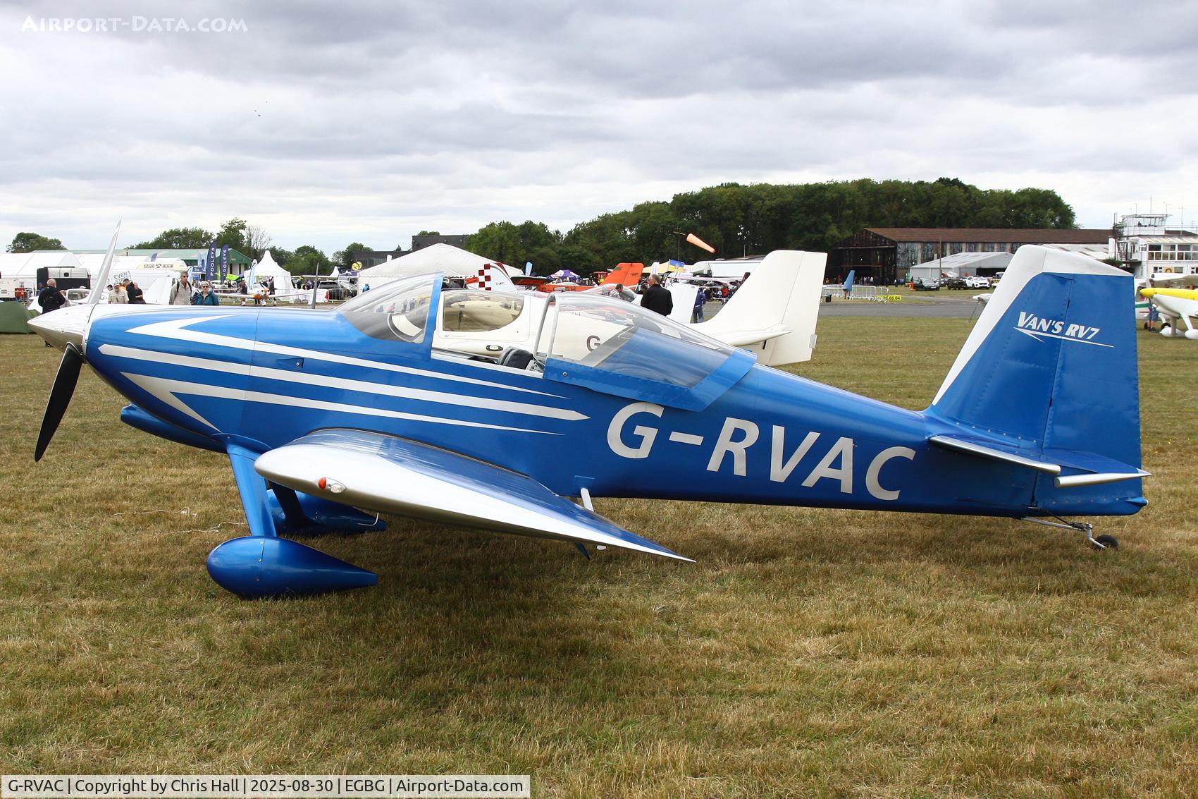 G-RVAC, 2005 Vans RV-7 C/N PFA 323-14445, LAA Rally 2025, Leicester