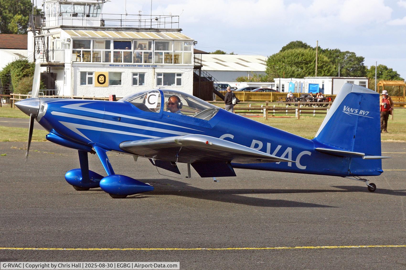G-RVAC, 2005 Vans RV-7 C/N PFA 323-14445, LAA Rally 2025, Leicester