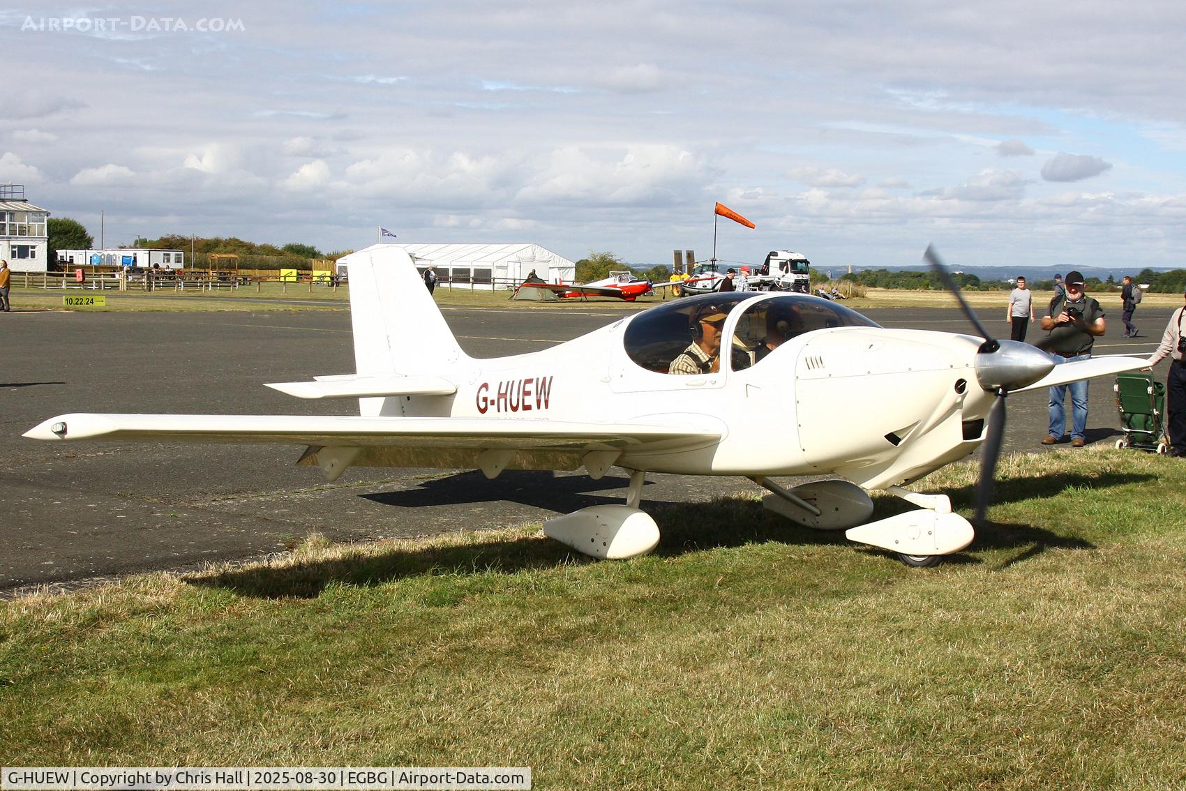 G-HUEW, 2004 Europa XS Tri-Gear C/N PFA 247-14156, LAA Rally 2025, Leicester