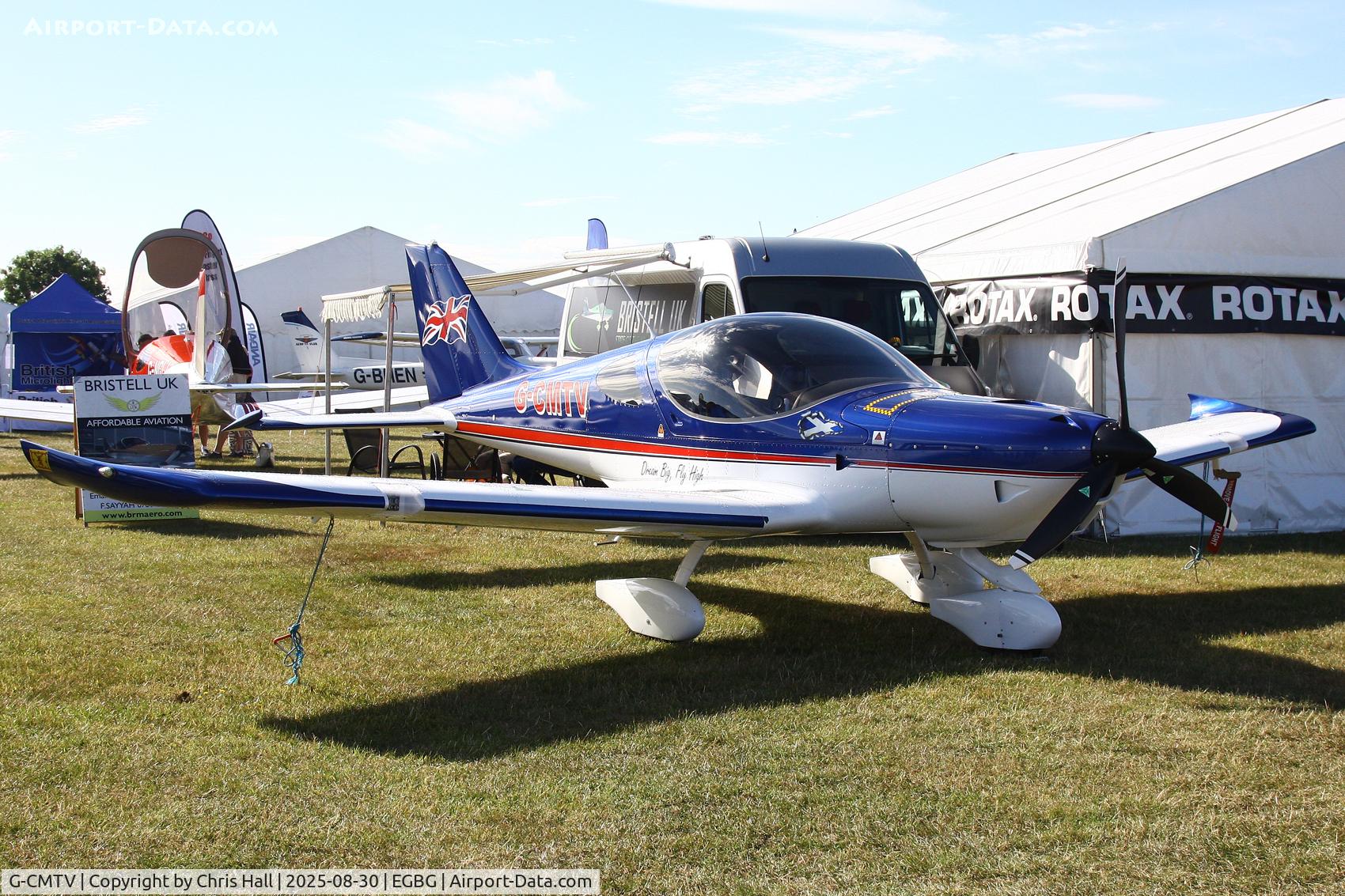 G-CMTV, BRM Aero NG-5 Bristell Speed Wing C/N LAA 385-15815, LAA Rally 2025, Leicester