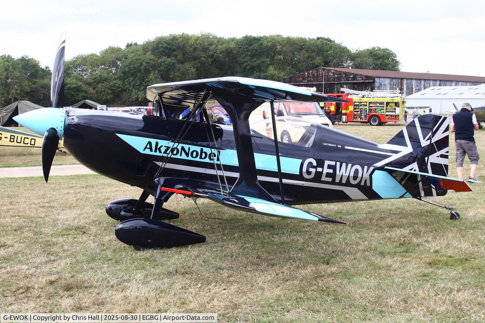G-EWOK, 2022 Pitts S-1-11B Super Stinker C/N LAA 273-15364, LAA Rally 2025, Leicester