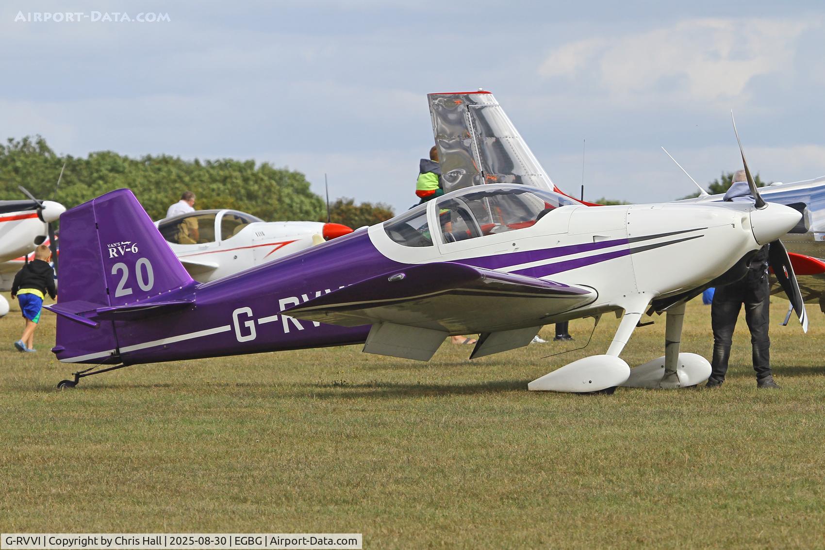 G-RVVI, 2000 Vans RV-6 C/N PFA 181-12418, LAA Rally 2025, Leicester