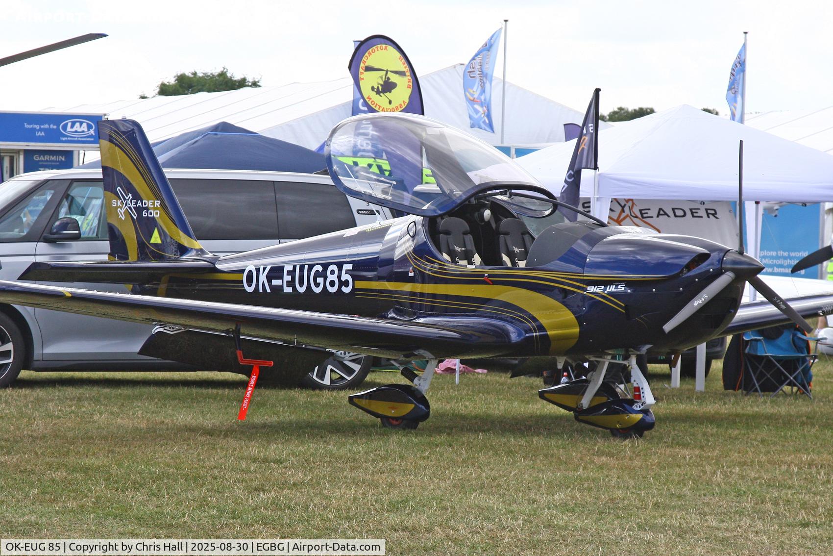 OK-EUG 85, 2023 Jihlavan Skyleader 600 C/N 6 363 411 E, LAA Rally 2025, Leicester