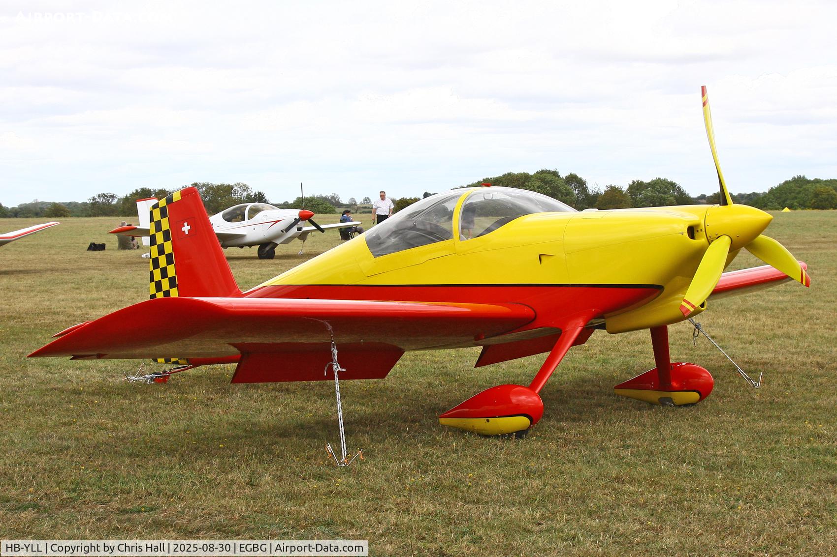 HB-YLL, 2005 Vans RV-6 C/N 25685, LAA Rally 2025, Leicester