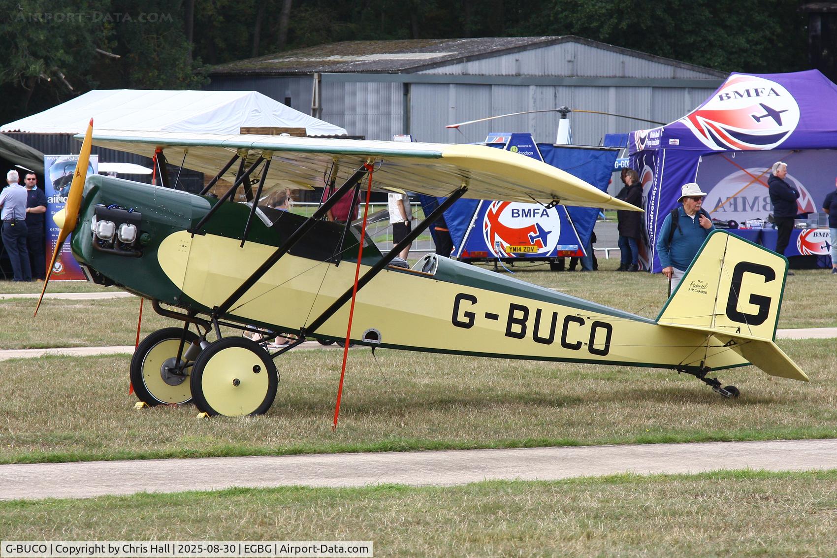G-BUCO, 1992 Pietenpol Air Camper C/N PFA 047-11829, LAA Rally 2025, Leicester