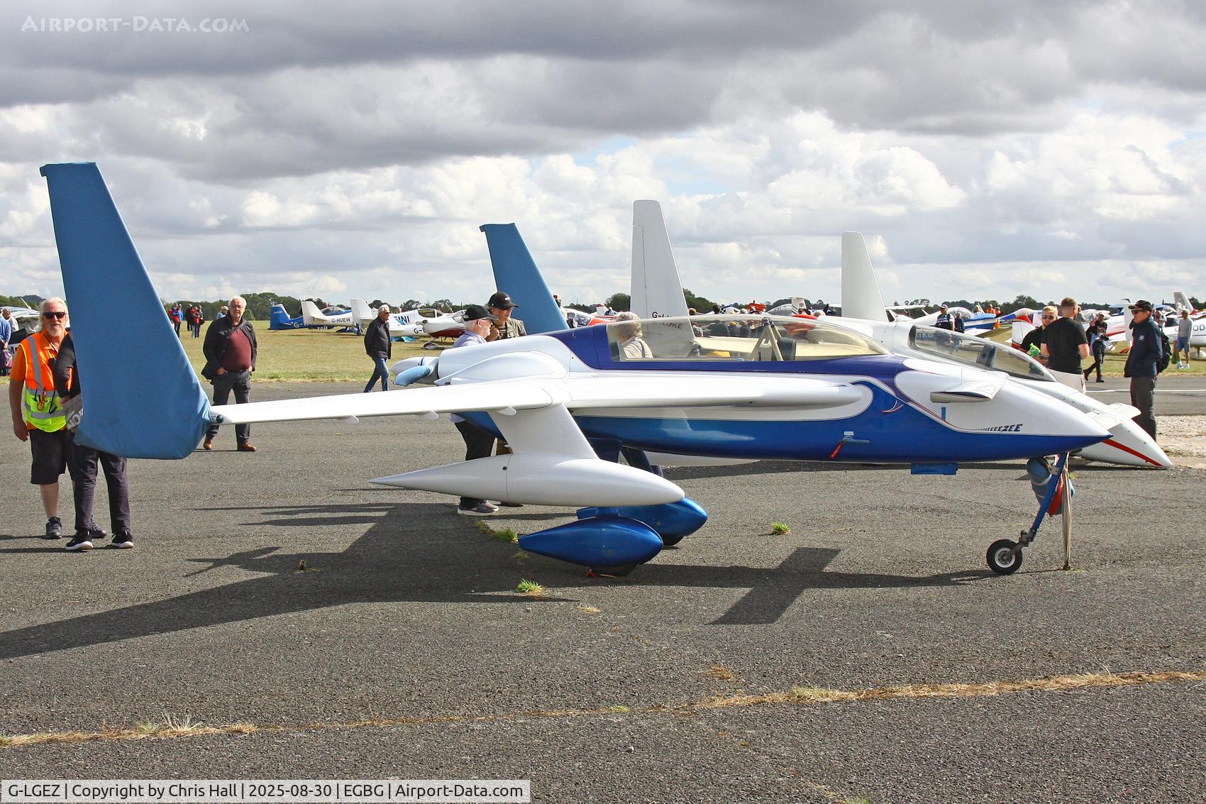 G-LGEZ, 2006 Rutan Long-EZ C/N PFA 074A-11361, LAA Rally 2025, Leicester