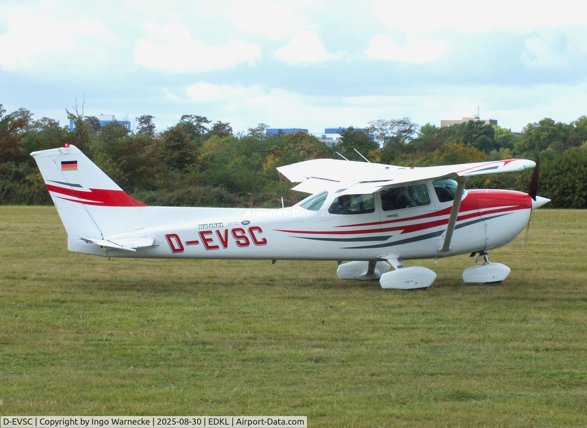 D-EVSC, 1984 Cessna 172P C/N 172-76141, Cessna 172P at the 2025 Flugplatzfest Leverkusen airfield display