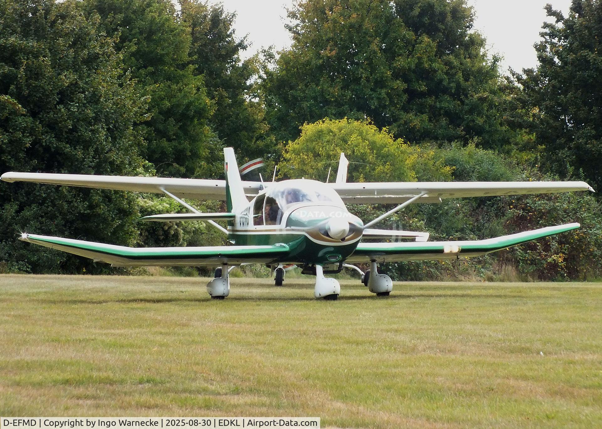 D-EFMD, Robin DR-400-180 Regent Regent C/N 1477, Robin DR.400-180 Regent at the 2025 Flugplatzfest Leverkusen airfield display